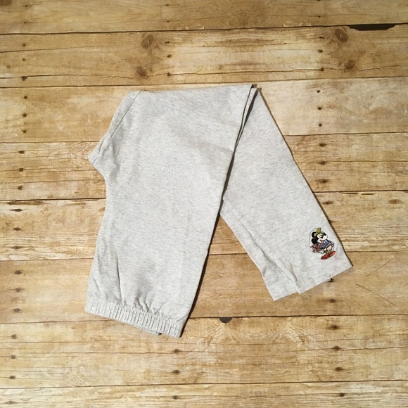 Disney Pants - Vintage light grey Mickey Mouse leggings